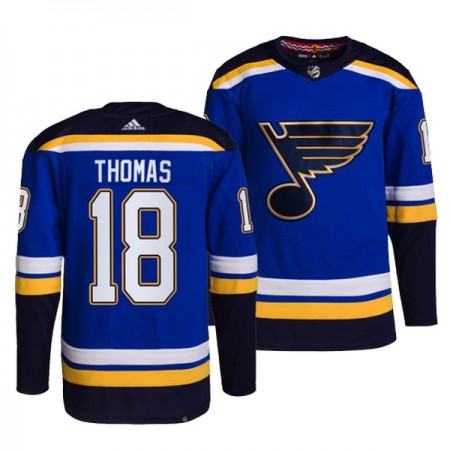 St. Louis Blues Hockeydrakt Robert Thomas 18 Blå Adidas Authentic - Herre